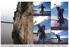 waawaate and pictographs